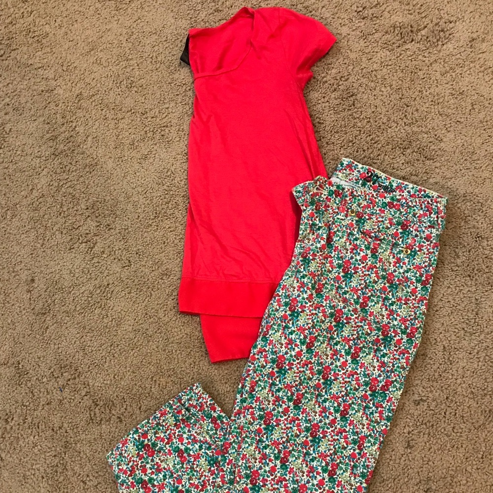 Floral outfit
